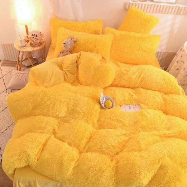 Fluffy Comforter Set